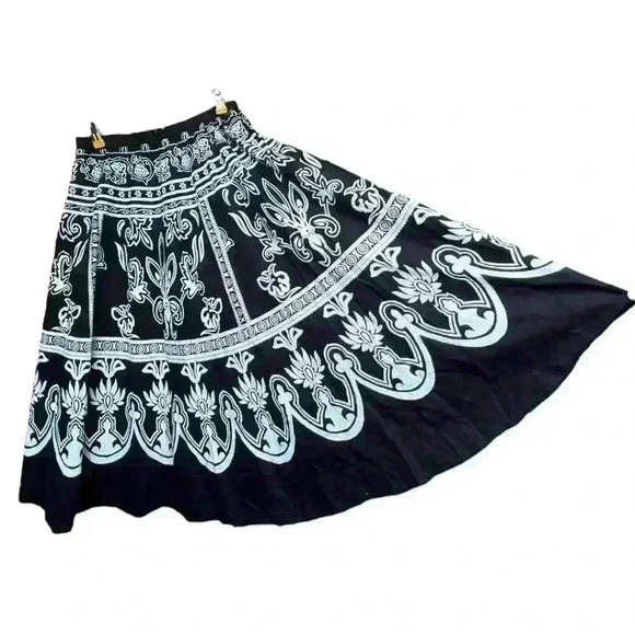 Vintage Cachè circle skirt size M - Picture 6 of 6